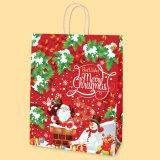 Чанта "Дядо Коледа", червена XXL1-971 0