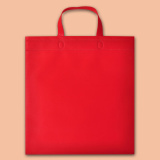 Чанта нетъкан ПП, червена (Rеd) 0