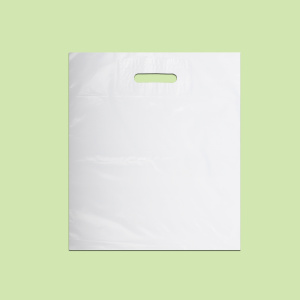 Чанта с подсилена дръжка,  40х50  ReLDPE Bi-Colour 50 µм 0