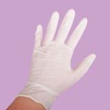 Латексови ръкавици с талк 0
