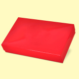 Подаръчна кутия с капак 37x23/7, червена 0